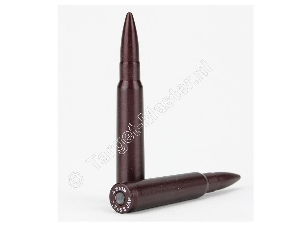 A-Zoom SNAP-CAPS 7.7x58 Arisaka Safety Training Rounds package of 2.